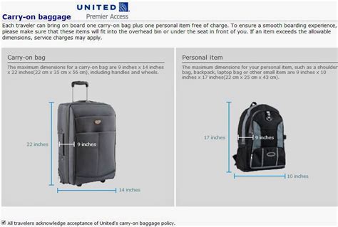 united airlines standard checked bag bundle